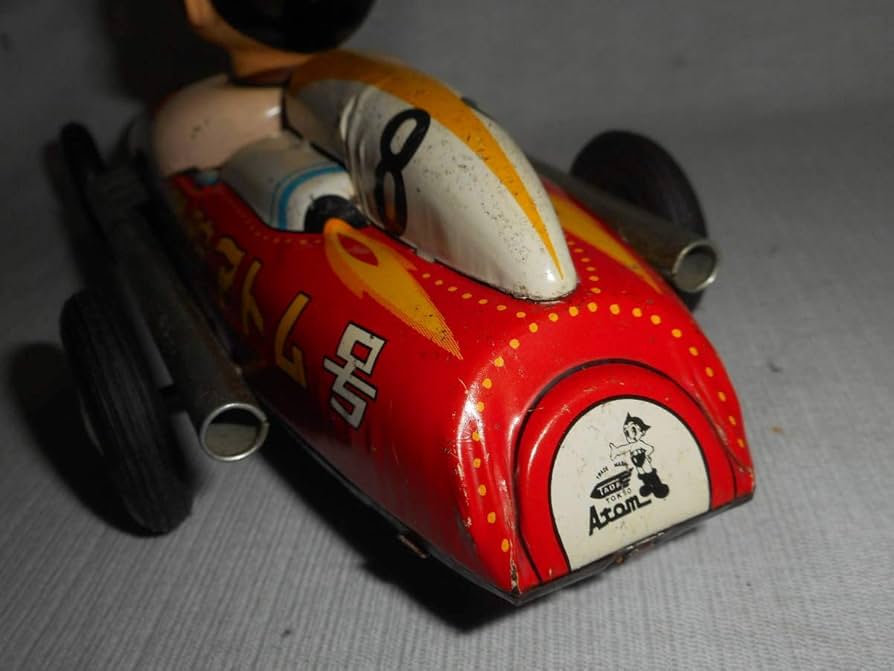 Amazon | 古いブリキ鉄腕アトム号レースカー東京多田商店